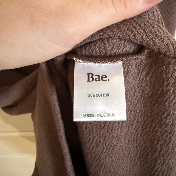 Bae Australia Maternity Kindred Nursing Playsuit Ash Brown - Picture 5 of 6